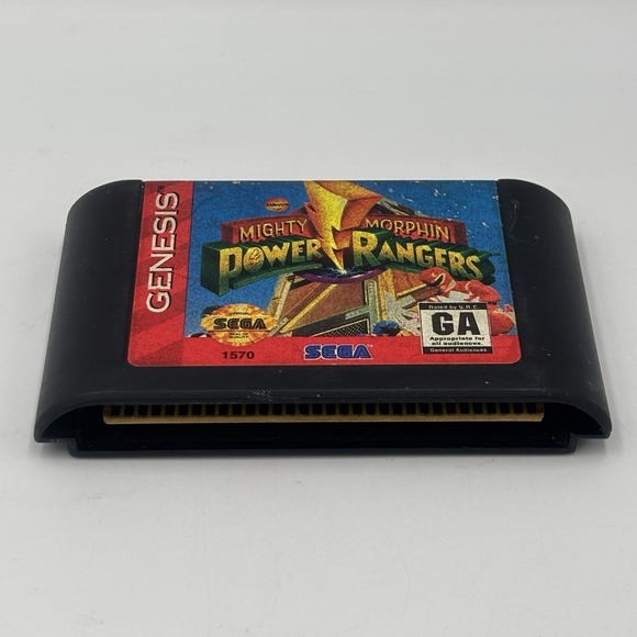 Mighty Morphin Power Rangers Sega Genesis 1994 GAME ONLY-NO CASE - Picture 4 of 7